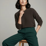 Damenpullover mit Baby-Alpakawolle