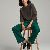 Damenpullover mit Baby-Alpakawolle