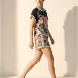 Damen-Shorts mit Seidenanteil