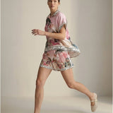 Damen-Shorts mit Seidenanteil