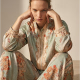 Damenjacke im „Bomber“-Stil mit Seide