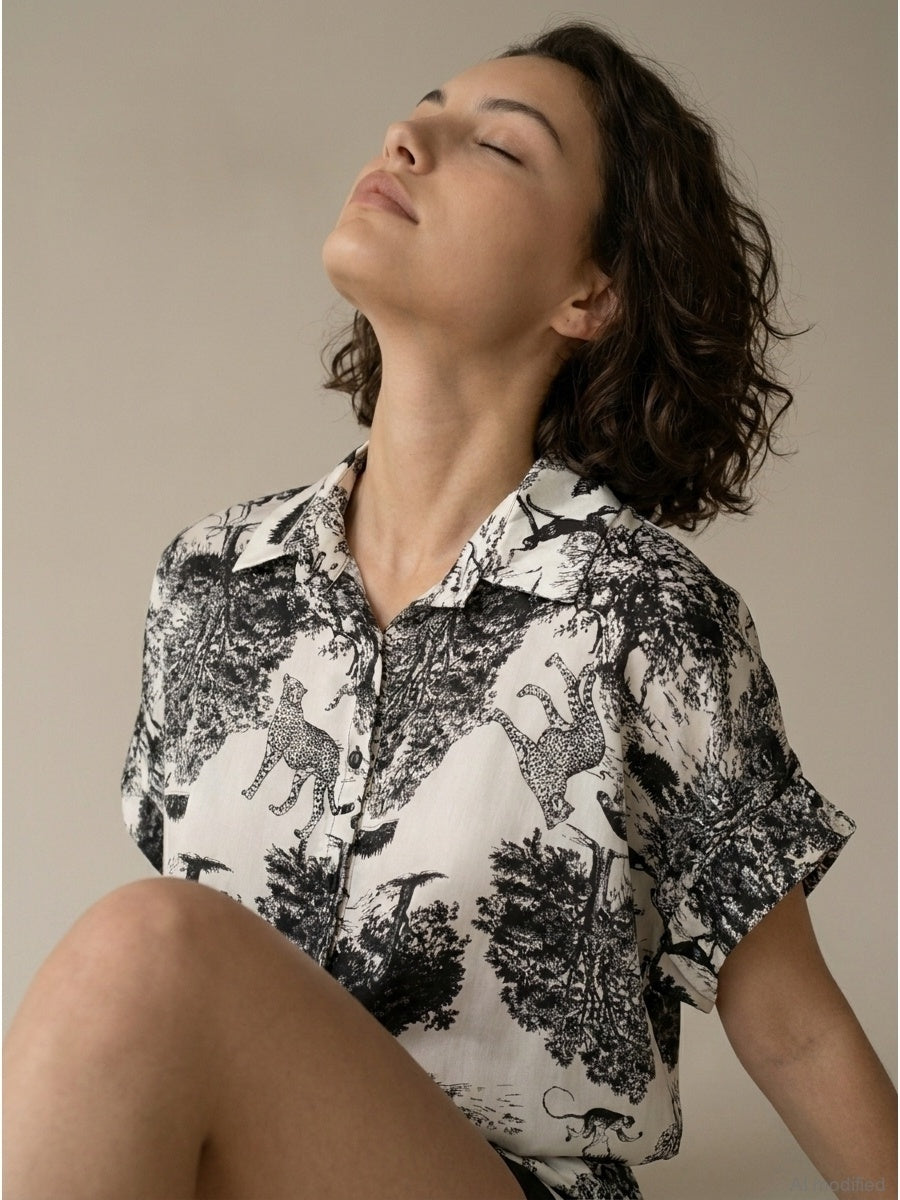 Damen-T-Shirts mit Seide