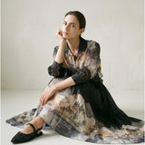 Moteriškas sijonas su šilku