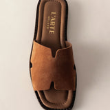 Damen-Lederslipper