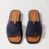 Damen-Lederslipper