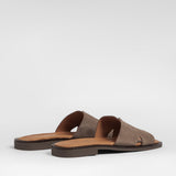 Damen-Lederslipper