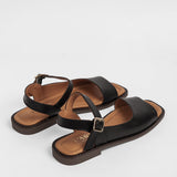Damen-Ledersandalen