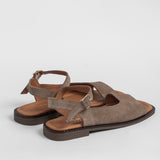 Damen-Ledersandalen