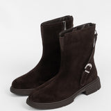 Lederstiefeletten für Damen