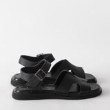 Damen-Ledersandalen
