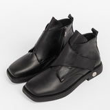 Lederstiefeletten für Damen
