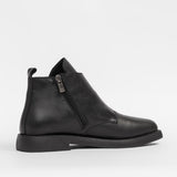 Lederstiefeletten für Damen