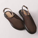 Damen-Ledersandalen