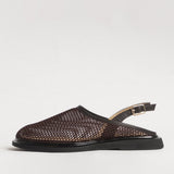 Damen-Ledersandalen