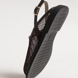 Damen-Ledersandalen