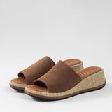 Damen-Lederslipper