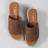 Damen-Lederslipper