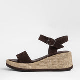 Damen-Ledersandalen