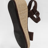 Damen-Ledersandalen