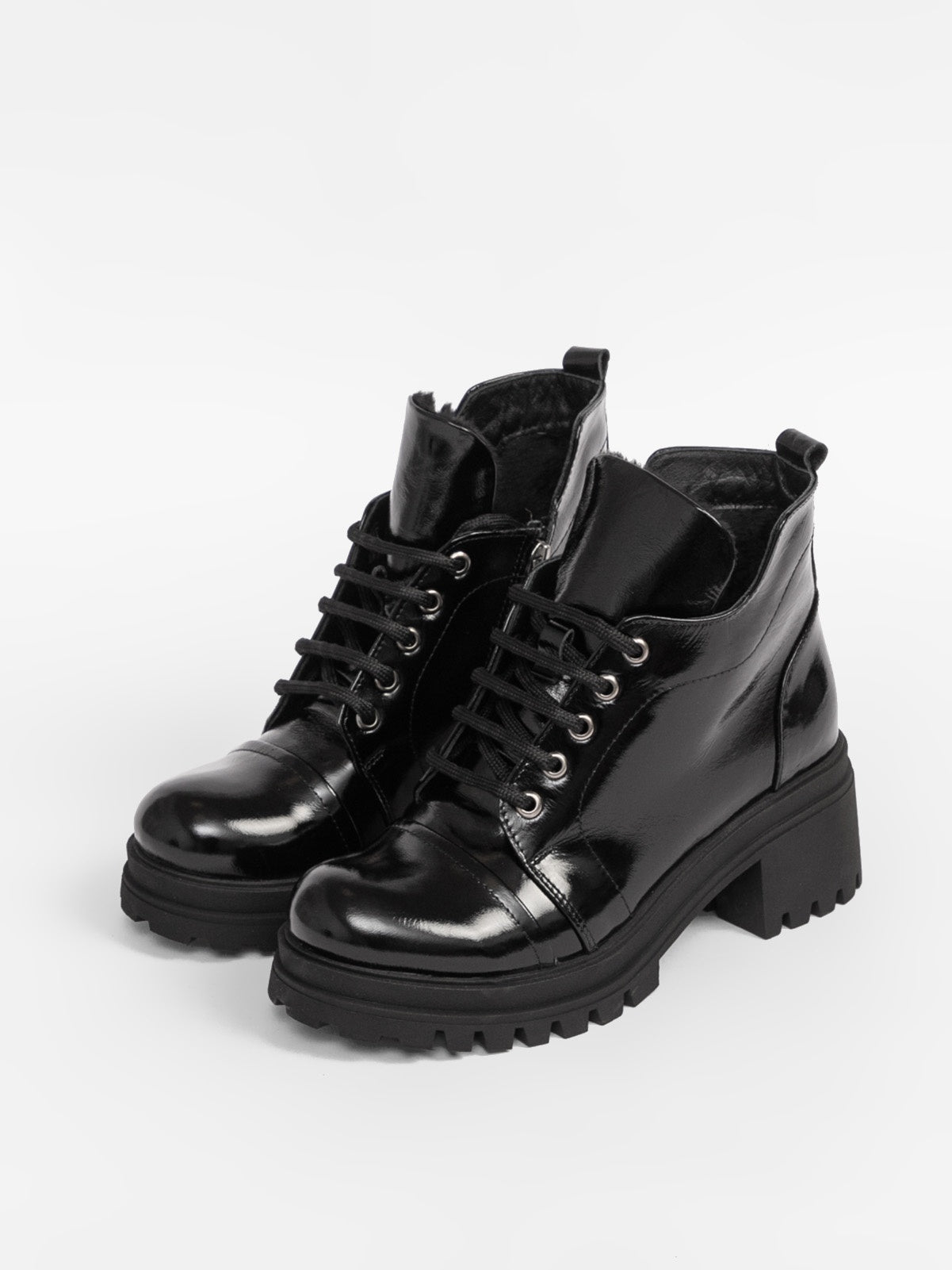 Lederstiefeletten für Damen