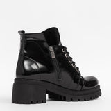 Lederstiefeletten für Damen