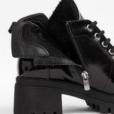 Lederstiefeletten für Damen