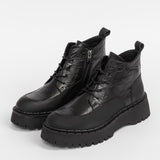 Lederstiefeletten für Damen