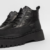 Lederstiefeletten für Damen