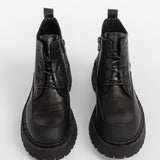 Lederstiefeletten für Damen