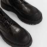 Lederstiefeletten für Damen