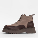Lederstiefeletten für Damen