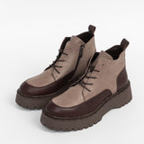 Lederstiefeletten für Damen