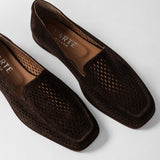 Leder-Mokassins für Damen