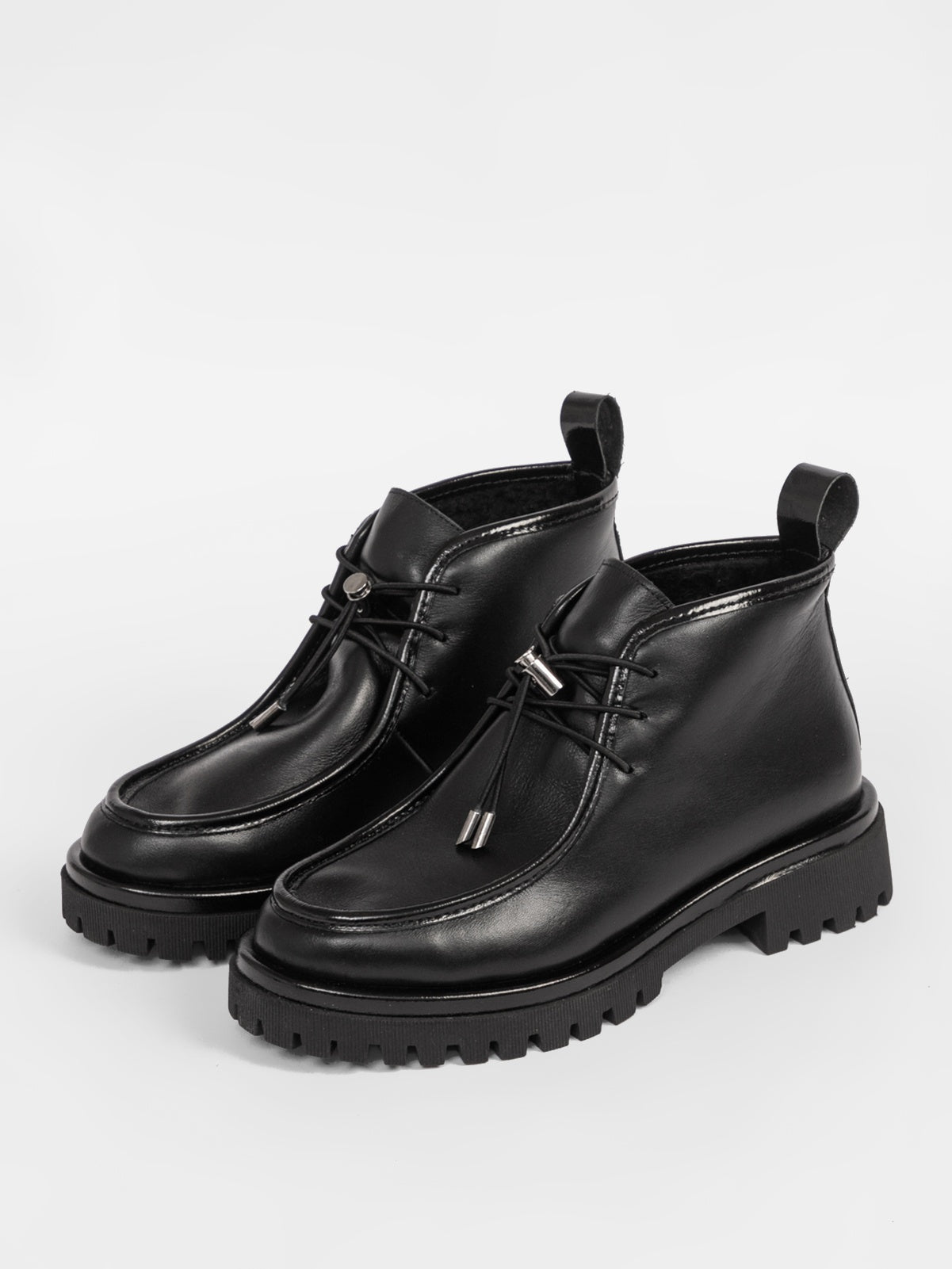 Lederstiefeletten für Damen