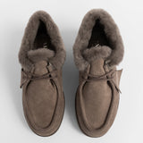 Damen-Lederstiefeletten mit Futter