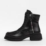 Lederstiefeletten für Damen