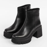 Lederstiefeletten für Damen
