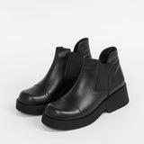 Lederstiefeletten für Damen