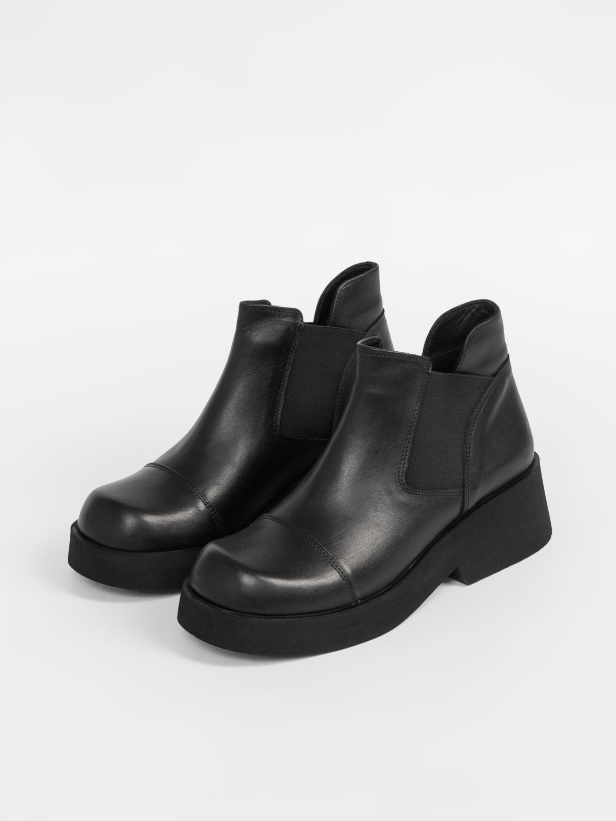 Lederstiefeletten für Damen