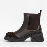 Lederstiefeletten für Damen