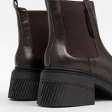 Lederstiefeletten für Damen