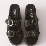 Geprägte Damen-Sandalen