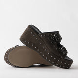 Geprägte Damen-Sandalen