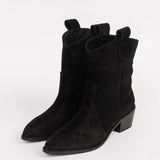 Lederstiefeletten für Damen