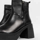Lederstiefeletten für Damen