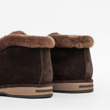 Damen-Lederstiefeletten mit Innenfutter