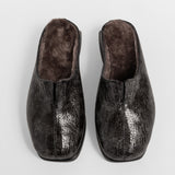 Leder-Outdoor-Pantoffeln für Damen