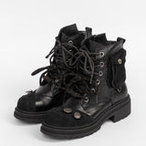Lederstiefeletten für Damen
