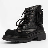 Lederstiefeletten für Damen