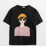 Kurzärmeliges Hemd für Frauen